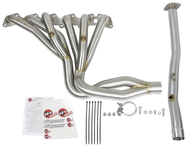 aFe Twisted Steel Tri-Y Headers/Connection Pipes (Race) 01-16 Nissan Patrol (Y61) 4.8L