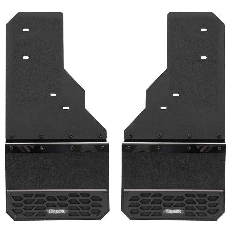 Putco 20-22 Chevrolet Silverado HD / GMC Sierra HD - Set of 2 Mud Skins - HDPE - (Front)