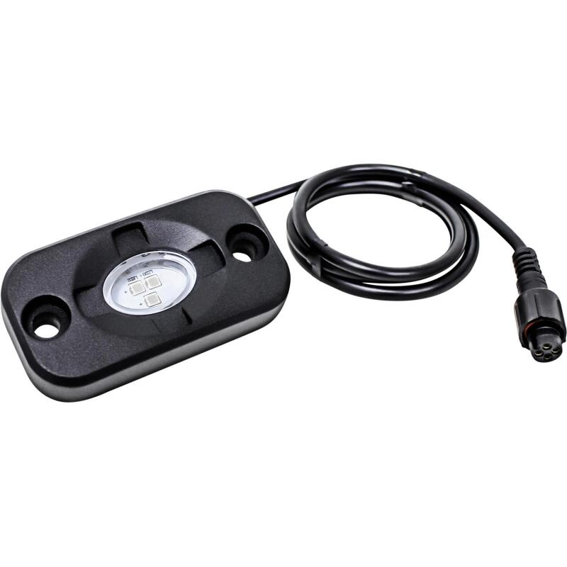 Westin Universal LED Rock Light Kit - 4 Lights - 14ft 9in Wiring Harness & Switch