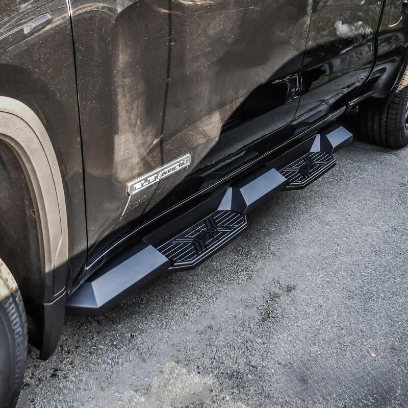 Westin 19-22 Chevrolet Silverado 1500 DC HDX Xtreme Nerf Step Bars - Tex. Blk