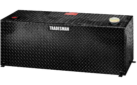 Tradesman Aluminum Rectangular Liquid Storage Tank (100 Gallon Capacity) - Black