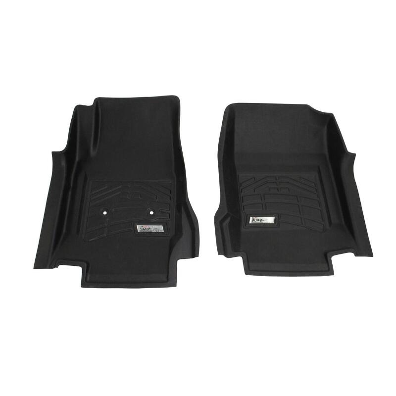 Westin 2015-2018 Chevrolet/GMC Colorado/Canyon Ext/Crew Cab Wade Sure-Fit Floor Liners Front - Black