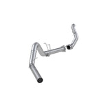 MBRP 11-14 F250/F350/F450 6.4L PS CC/SC AL Steel 4in Filter-Back Single Side - No Muffler w/ DP