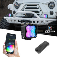 Load image into Gallery viewer, XKGlow XKmax RGBW Addressable Cube Light Kit - Flood Beam