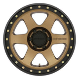 Method MR310 Con6 17x8.5 +35mm Offset 6x5.5 106.25mm CB Method Bronze/Black Street Loc Wheel