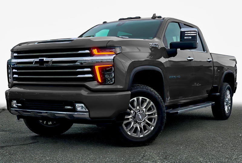Oracle 20-21 Chevy Silverado HD 2500 RGB+W Headlight DRL Kit - ColorSHIFT w/o Cntrl