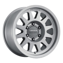 Load image into Gallery viewer, Method MR704 17x8.5 0mm Offset 8x6.5 130.81mm CB Matte Titanium Wheel