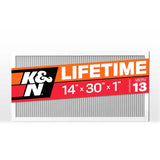 K&N HVAC Filter 14 X 30 X 1 Merv 13