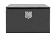 Load image into Gallery viewer, Deezee Universal Tool Box - Specialty Underbed Black BT Alum 24X18X18 (Txt Blk)