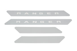 Putco 19-20 Ford Ranger SuperCrew - w/ RANGER Etching 4pcs SS Door Sills