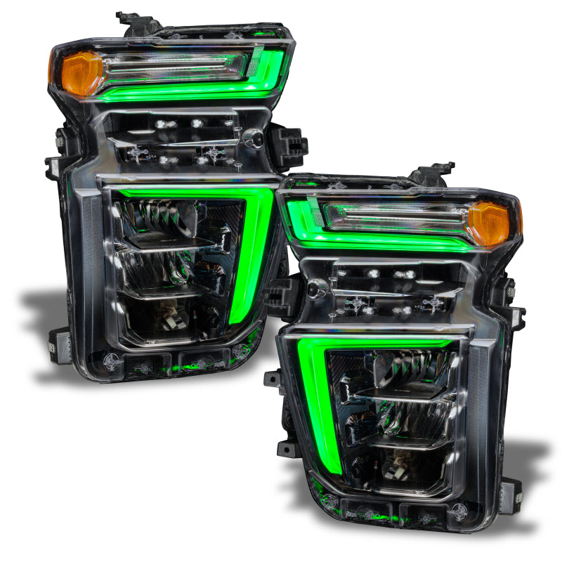 Oracle 20-21 Chevy Silverado HD 2500 RGB+W Headlight DRL Kit - ColorSHIFT w/o Cntrl