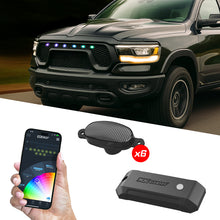Load image into Gallery viewer, XK Glow XKmax Pre-Runner Style RGBW LED Grill Pods - 6pc