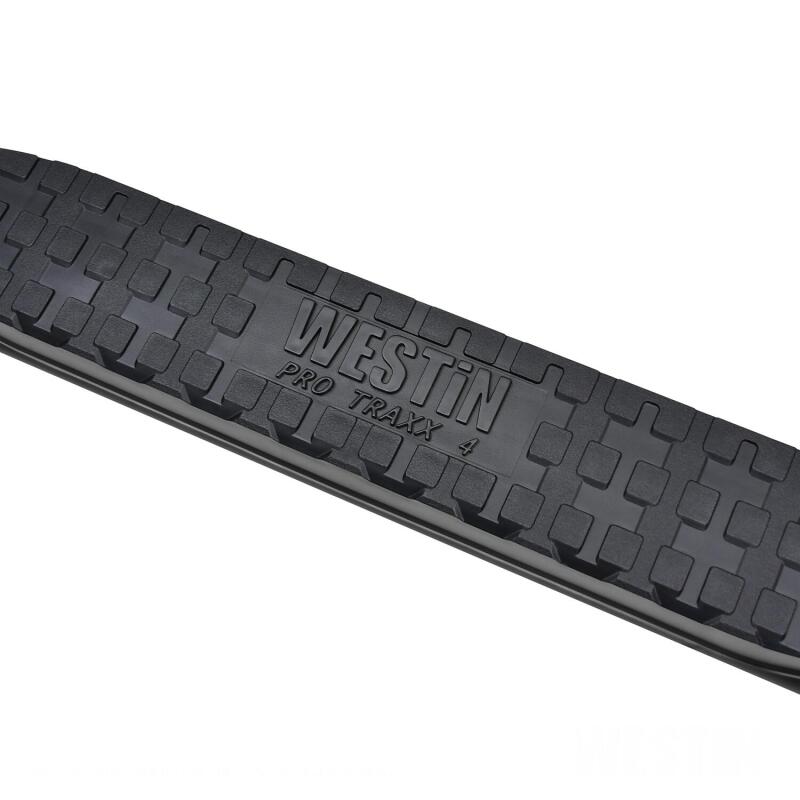 Westin 05-21 Toyota Tacoma Access Cab PRO TRAXX 4 Oval Nerf Step Bars - Blk