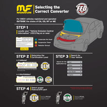 Load image into Gallery viewer, Magnaflow 2016 Sorento L4 2.4 OEM Manifold Direct Fit Converter