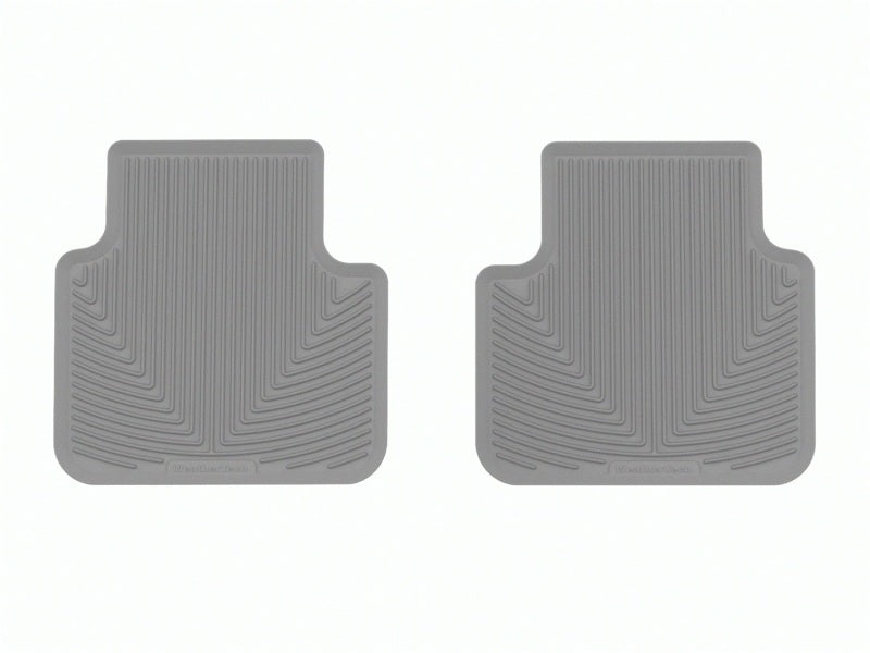 WeatherTech 18-24 Volkswagen Atlas (Incl. 20-24 Cross Sport) Rear Rubber Mats - Grey