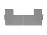 WeatherTech 22-26 Jeep Grand Wagoneer 2nd Row Rear All-Weather Floor Mats - Grey