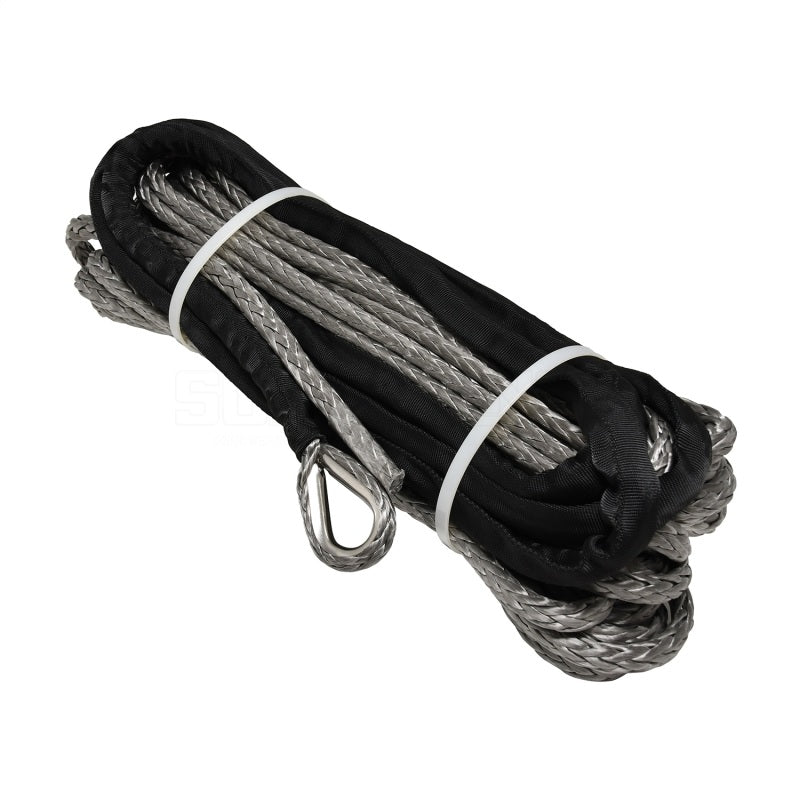 Superwinch Replacement Synthetic Rope 3/8 diameter x 80 length Tigershark 9500/11500SR Winches