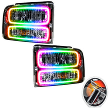 Load image into Gallery viewer, Oracle 05-07 Ford F-250/350 SMD HL - Chrome - ColorSHIFT