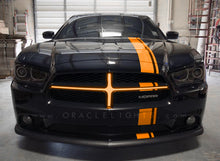 Load image into Gallery viewer, Oracle 11-14 Dodge Charger Illuminated Grille Crosshairs - Amber SEE WARRANTY