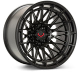 Vossen LCX-03 24x14 - 6x139.7 - ET15 - Deep - 78.1 - Satin Black Wheel
