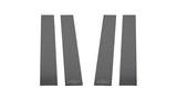 Putco 2020 Chevy Silv HD 2500/3500 - Chevrolet Bow Tie Etching (6pcs) Black Platinum Pillar Posts