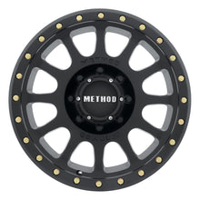 Load image into Gallery viewer, Method MR305 NV 16x8 0mm Offset 8x6.5 130.81mm CB Matte Black Wheel