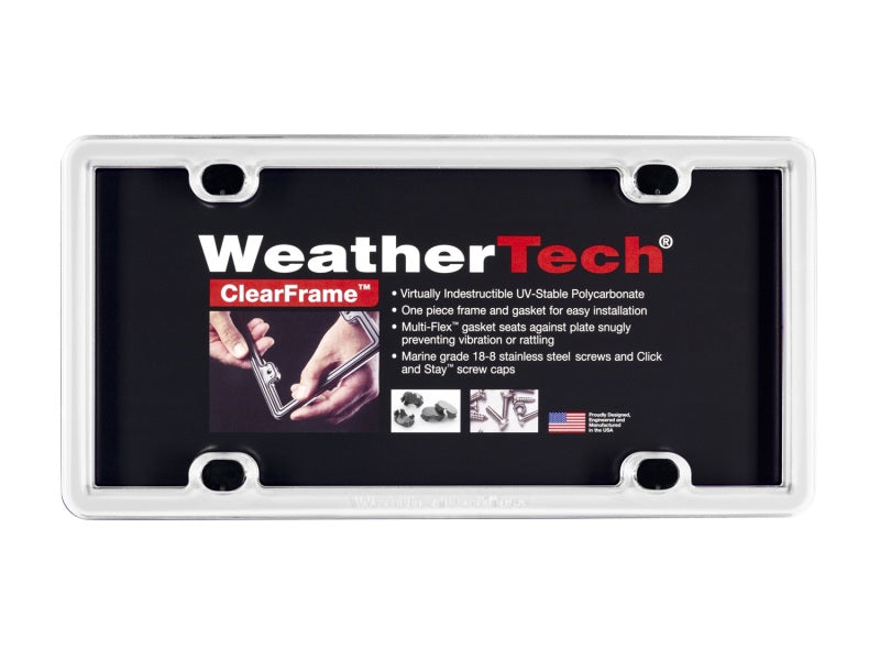 WeatherTech ClearFrame - White