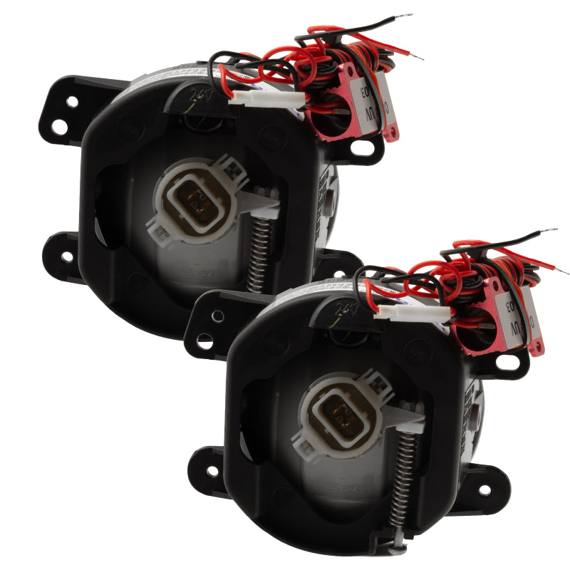 Oracle Lighting 10-15 Jeep Wrangler JK Pre-Assembled LED Halo Fog Lights -Amber SEE WARRANTY