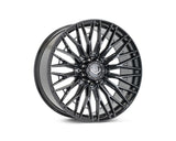 Vossen HFX-6 20X9 / 8X180 / ET18 / DEEP / 124.3 - Gloss Black