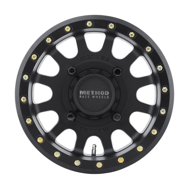 Method MR401 UTV Beadlock 14x10 5+5/0mm Offset 4x156 132mm CB Matte Black w/BH-H20875 Wheel