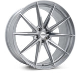 Vossen HFX-2 22x9 / 5x114.3 / ET32 / Flat Face / 73.1 - Silver Polished Wheel