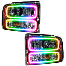 Load image into Gallery viewer, Oracle 05-07 Ford F-250/350 SMD HL - Chrome - ColorSHIFT w/ 2.0 Controller