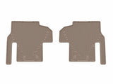 WeatherTech 22-26 Jeep Grand Wagoneer-WS Not Significant-2nd Row Rear All-Weather Floor Mats - Tan