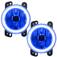 Load image into Gallery viewer, Oracle Lighting 07-09 Jeep Wrangler JK Pre-Assembled LED Halo Fog Lights -Blue SEE WARRANTY