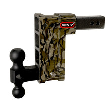 Load image into Gallery viewer, Gen-Y Mega Duty 2.5in Shank 9in Drop 3K TW 21K Hitch w/GH-061 Dual-Ball - Mossy Oak