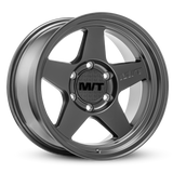 Mickey Thompson Open 5 Black Wheel - 18X9 6X135 BP 5in BS 0 Offset 87.1mm Bore