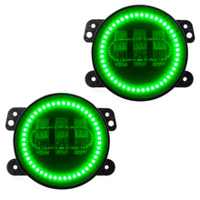 Load image into Gallery viewer, Oracle High Powered LED Fog Lights - Green SEE WARRANTY