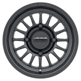 Method MR411 Bead Grip 15x10 / 6+4/25mm Offset / 4x136 / 106.25mm CB Matte Black Wheel