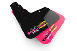 Rally Armor 23-24 Toyota Sequoia Pink Mud Flap BCE Logo