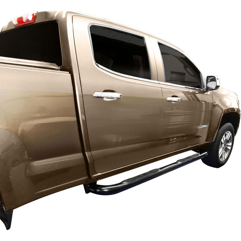 Westin 2015-2018 Chevrolet/GMC Colorado/Canyon Extended Cab E-Series 3 Nerf Step Bars - Black