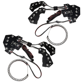 Oracle 18-21 Ford Mustang Dynamic DRL w/ Halo Kit & Sequential Turn Signal - ColorSHIFT