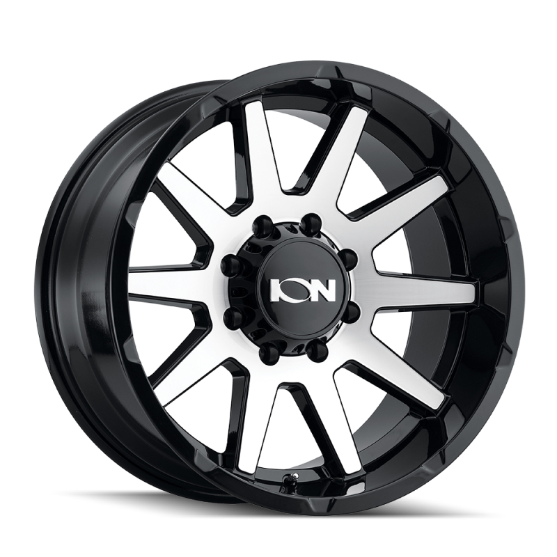 ION Type 143 18x9 / 6x139.7 BP / 18mm Offset / 106mm Hub Black/Machined Wheel