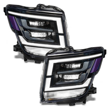 Load image into Gallery viewer, Oracle 21-22 Nissan Titan Demon Eye RGB Headlight Upgrade Kit - ColorSHIFT w/o Cntrl