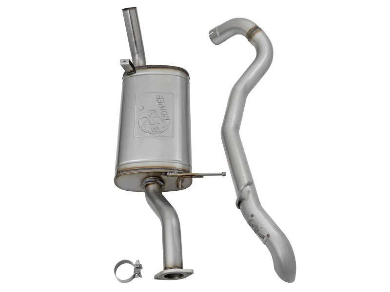 aFe MACHForce XP 3in SS Cat-Back Hi Tuck Exhaust 97-16 Nissan Patrol (Y61) I6-4.8L