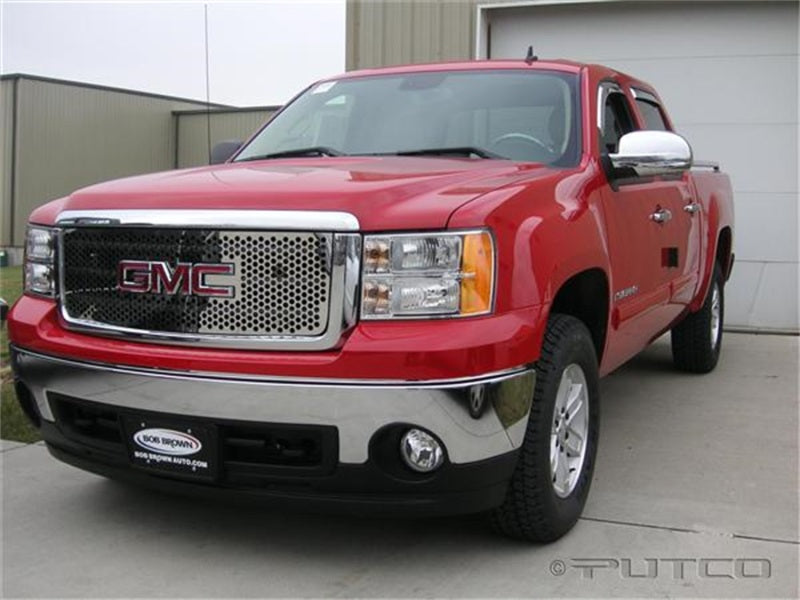 Putco 07-13 GMC Sierra LD Punch Stainless Steel Grilles