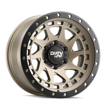 Load image into Gallery viewer, Dirty Life 9311 Enigma Pro 17x9/8x170 BP/-12mm Offset/130.8mm Hub Satin Gold Wheel - Beadlock