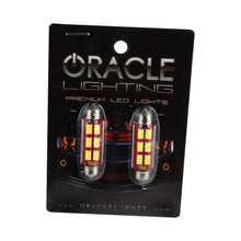 Load image into Gallery viewer, Oracle 44MM 6 LED 3-Chip Festoon Bulbs (Pair) - Cool White SEE WARRANTY