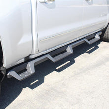 Load image into Gallery viewer, Westin 07-18 Chevrolet Silverado 1500 CC 5.5ft Bed HDX Drop W2W Nerf Step Bars - Tex. Blk