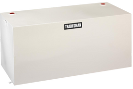 Tradesman Steel Rectangular Liquid Storage Tank (Full Size) - White
