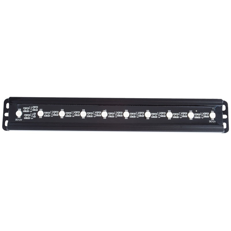 ANZO Universal 12in Slimline LED Light Bar (Blue)